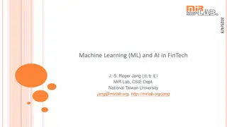 FinTech AI and Machine Learning Course Overview