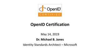 OpenID Certification and Its Benefits