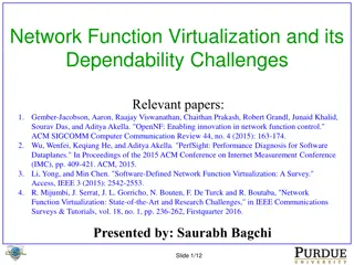 Network Function Virtualization and Its Applications