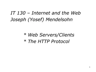 HTTP Protocol in Web Communication
