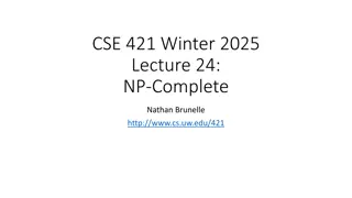 NP-Completeness and Polynomial Time Reductions in Computational Complexity