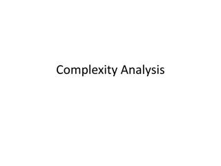 Complexity Analysis