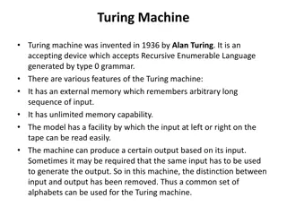Turing Machine: Features, Components, and Examples
