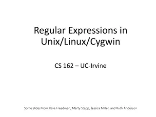 Regular Expressions in Unix/Linux: A Comprehensive Overview