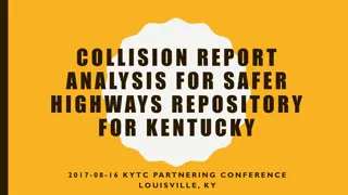 Roadway Data Access and Safety Initiatives in Kentucky