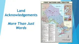 Evolving Land Acknowledgements for Relationship Growth