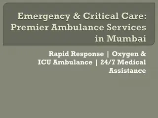 Ambulance Services in Mumbai