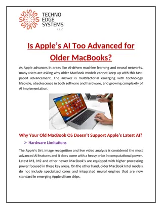 Is Apple’s AI Too Advanced for Older MacBooks?