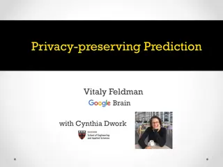 Privacy-Preserving Prediction Techniques in Machine Learning