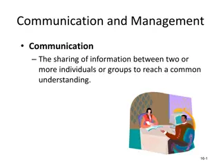 Enhancing Communication Skills in Management