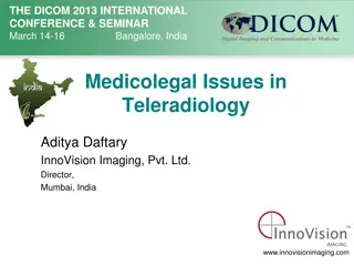 Teleradiology Medicolegal Issues and Workflow Overview