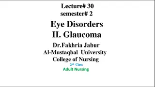 Glaucoma: Types, Risk Factors, and Pathophysiology