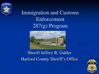 Harford County 287(g) Program Overview and Implementation Details