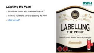 Insights on Alcohol Labeling and Consumer Behavior