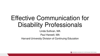 Effective Communication Tips for Disability Professionals