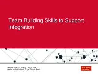 Team Building Skills to Support