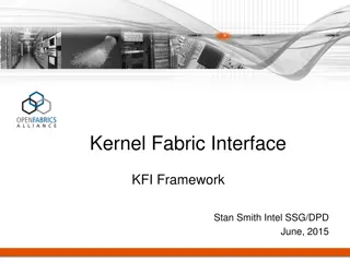 Kernel Fabric Interface Framework for High-Performance Communication