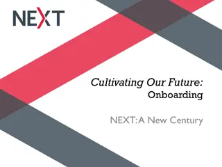 Cultivating Our Future Onboarding Guide for a New Century