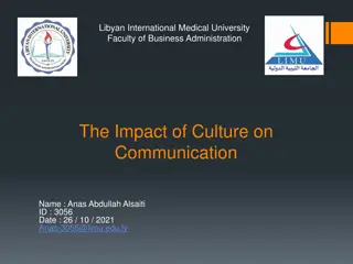 Culture's Influence on Communication: Key Findings and Implications