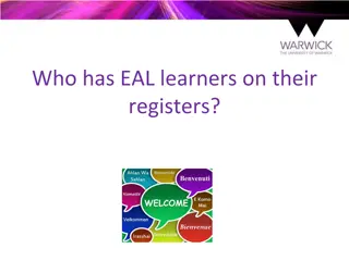 Impact of EAL Learners in Classrooms
