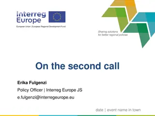 Sharing Solutions for Regional Policies: Second Call for Proposals