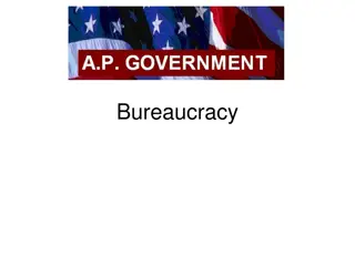 Bureaucracy: Myths, Realities, and Functions