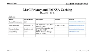 Enhancing MAC Address Privacy and Security Association in IEEE 802.11