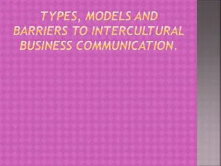 Intercultural Business Communication: Types, Models, and Barriers