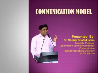 Communication Models and Theories Overview