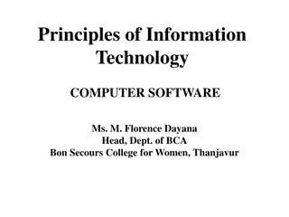 Computer Software: Types and Classes Explained