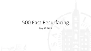 500 East Resurfacing Project Updates and Community Feedback