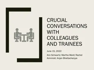 Recognizing Signs That a Crucial Conversation is Necessary
