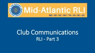 Effective Strategies for Club Communications and Leadership in Rotary