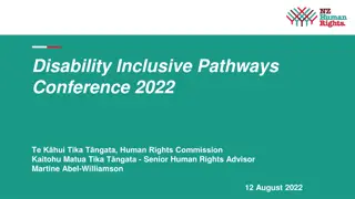 Empowering Disabled Communities in Aotearoa: Current Initiatives and Challenges