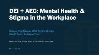 Workplace Stress, Burnout, and Mental Health: Strategies for Support