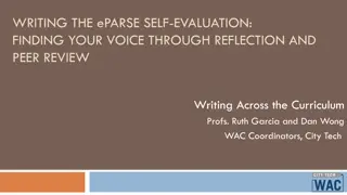 Crafting a Powerful Self-Evaluation: A Writing Workshop Guide