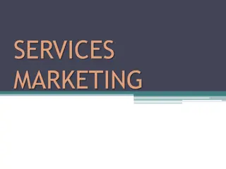 Services in Marketing and Business
