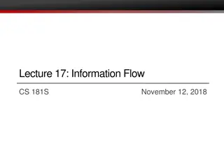 Information Flow and Access Control Policies