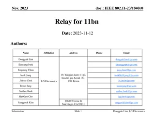 Improving Wireless Communication Through Relay Technology