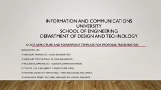 Efficient Proposal Presentation Design and Tips