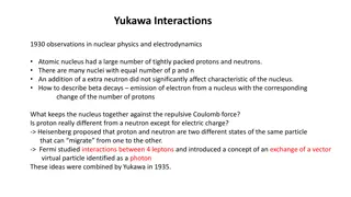 Yukawa Interactions in Nuclear Physics and Electrodynamics