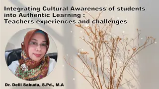 Cultural Awareness Challenges in Authentic Learning