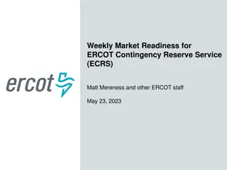 ERCOT Contingency Reserve Service Readiness Overview