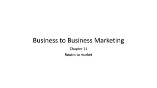 Effective Routes to Market in B2B Marketing