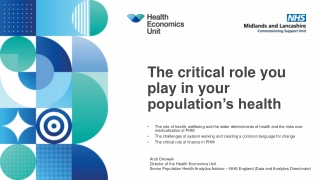 Understanding Population Health Management for Better Health Outcomes
