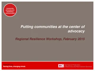 Beneficiary Communication for Community Advocacy