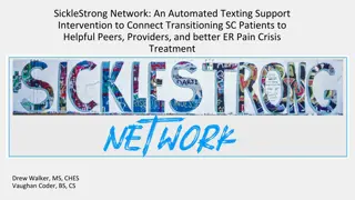 Automated Texting Support Intervention for Sickle Cell Patients
