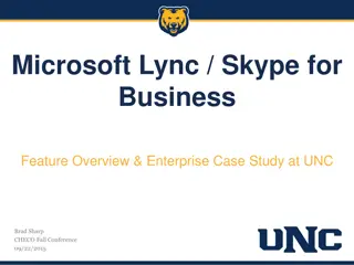 Microsoft Lync and Skype for Business