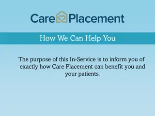 Care Placement Services: Enhancing Patient Care and Recovery