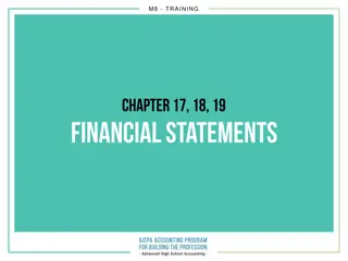 M8 Training: Financial Concepts Explained